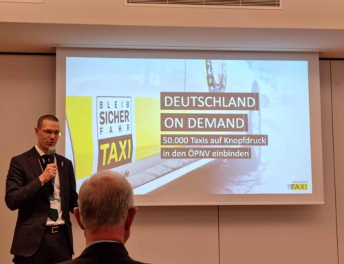 Oppermann auf dem 15. Deutscher Nahverkehrstag: „Taxi ist On-Demand-Verkehr seit 1893“