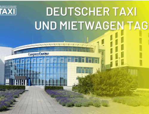 Save the Date und Anmeldung Deutscher Taxi und Mietwagentag 2025 & Mitgliederversammlung (Wahlen)